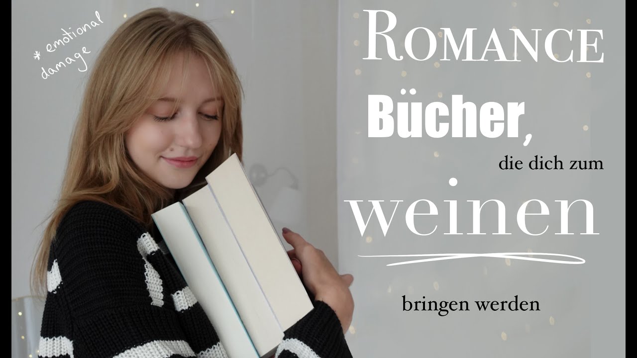 ROMANCE Bücher, die dich zu 100% zum WEINEN bringen werden📚🥺💔- emotionale New Adult Empfehlungen😭💕