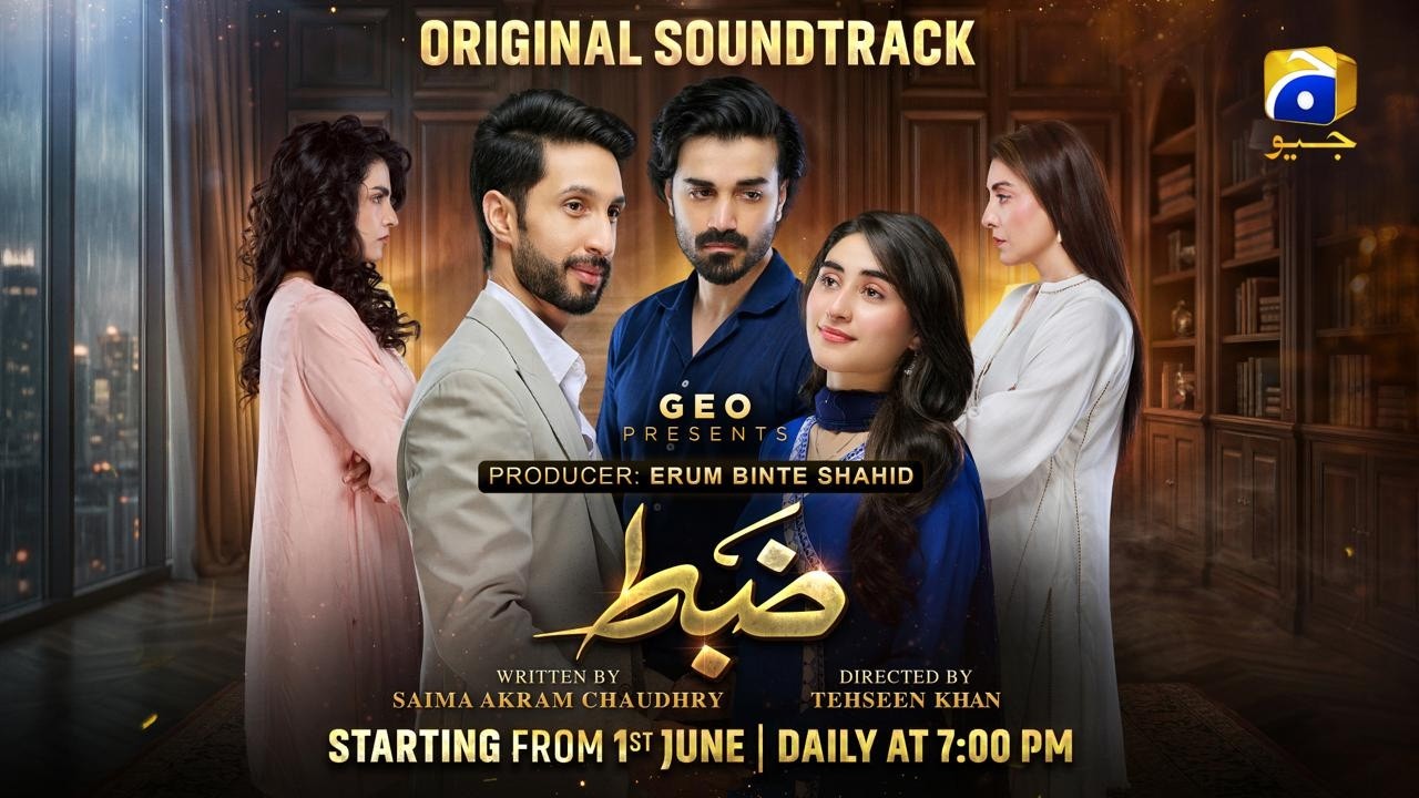 Zabt | Full OST | Starting from 1st June | Daily at 7:00 PM | Har Pal Geo