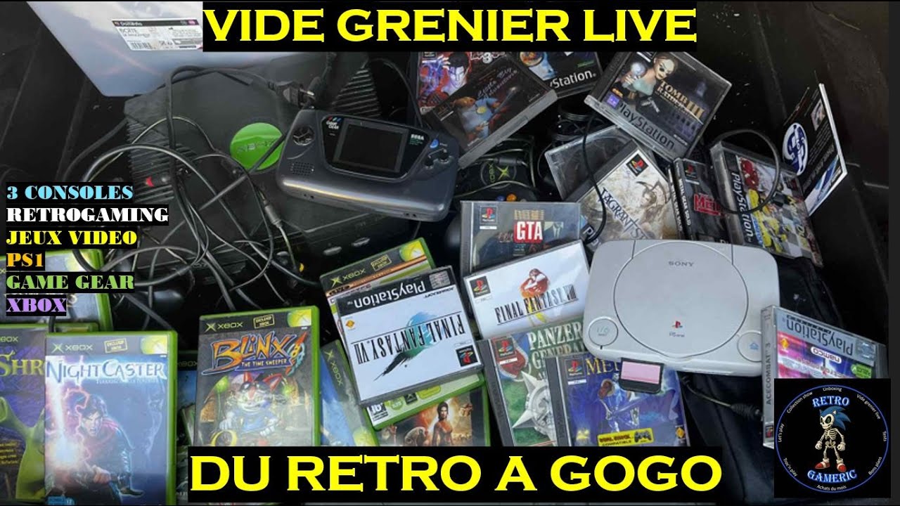 VIDE GRENIER LIVE : CE LOT DE PARTICULIER EST UNE DINGUERIE