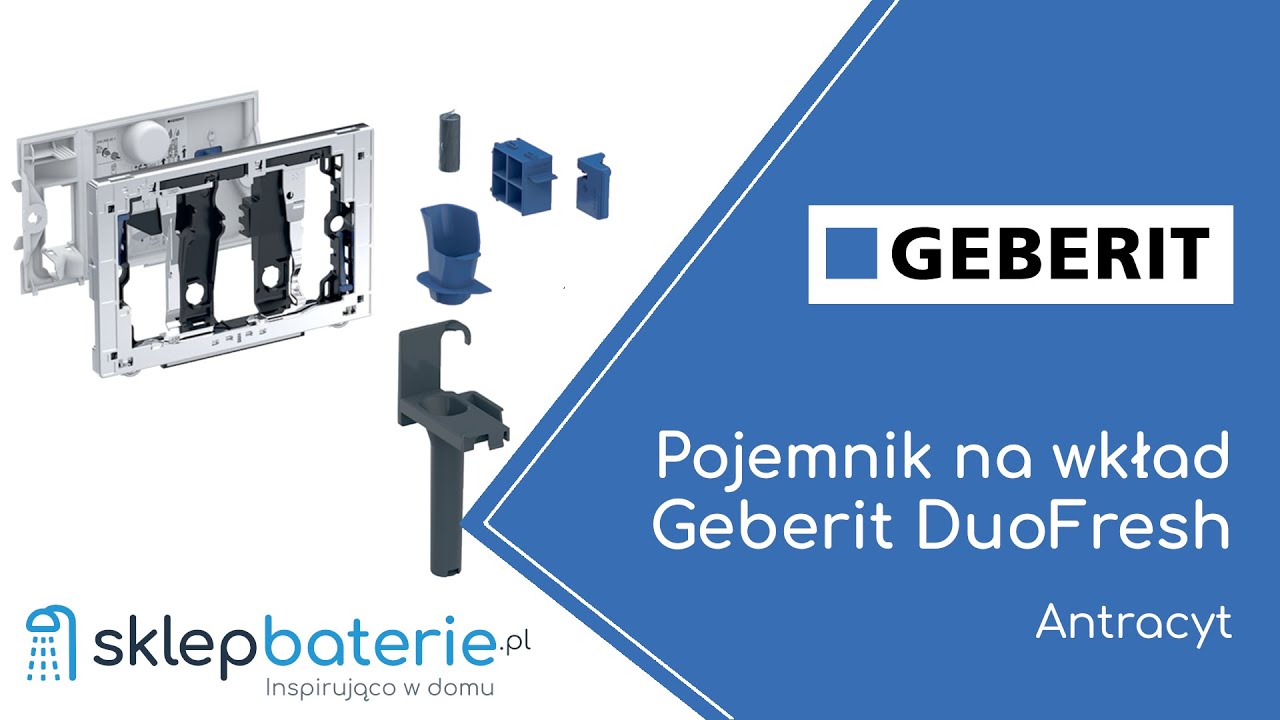 Pojemnik na kostki toaletowe do spłuczki Sigma 12 cm GEBERIT 115.062.BZ.1 - SklepBaterie.pl