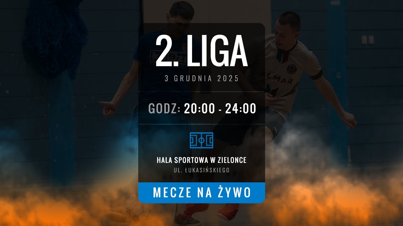 🔴 NOCNA LIGA LIVE:  2. liga | 1. kolejka