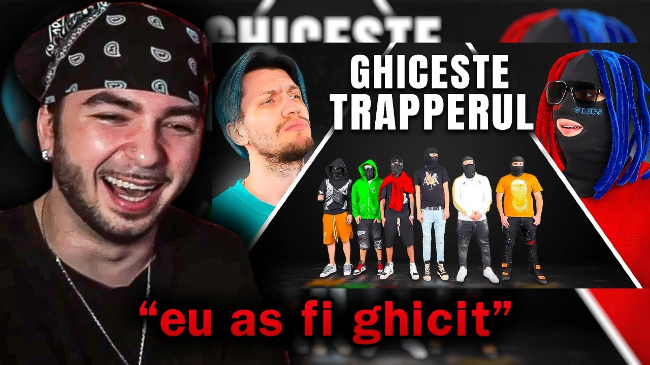 TheRealRed reactioneaza la GHICESTE TRAPPERUL CU MARKO GLASS & BVCOVIA