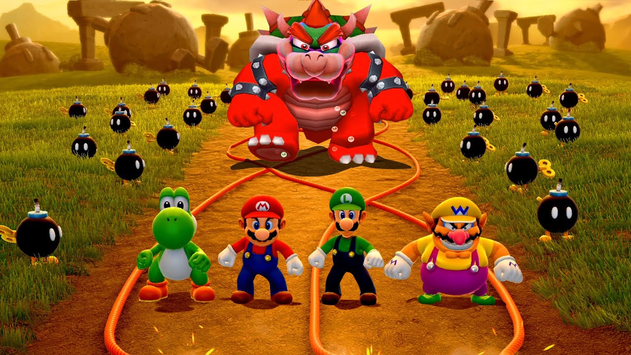 【マリオパーティシリーズ】すべてのチームのミニゲームヨッシーチーム vs ルイージチーム