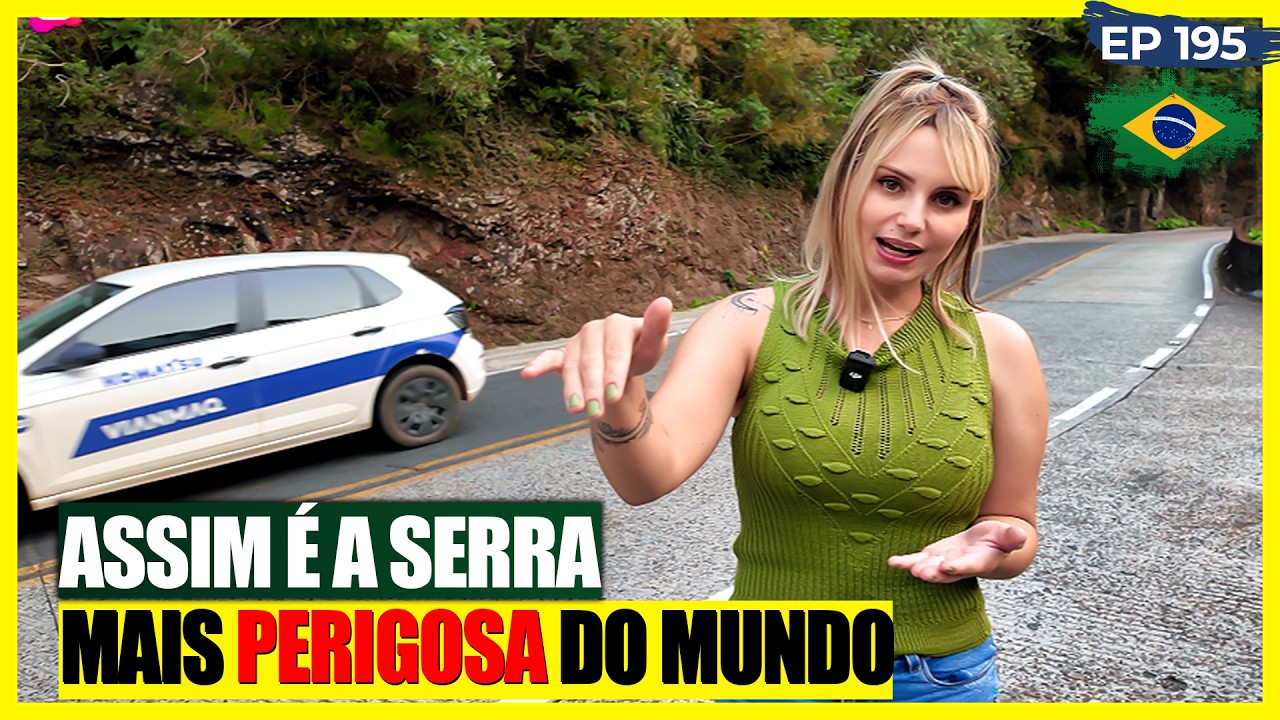 DESCEMOS A TEMIDA SERRA DO RIO DO RASTRO NO BRASIL