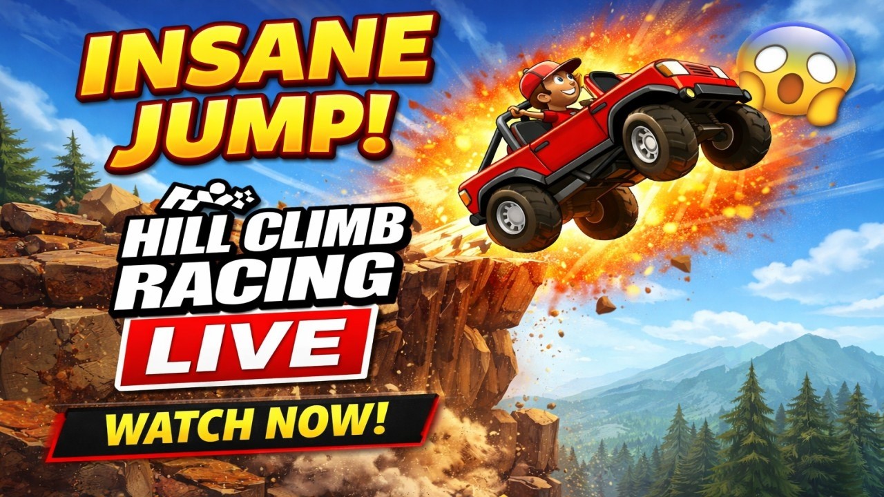 Hill Climb Racing High Score | Vertical Live 🔴 #hillclimbracing