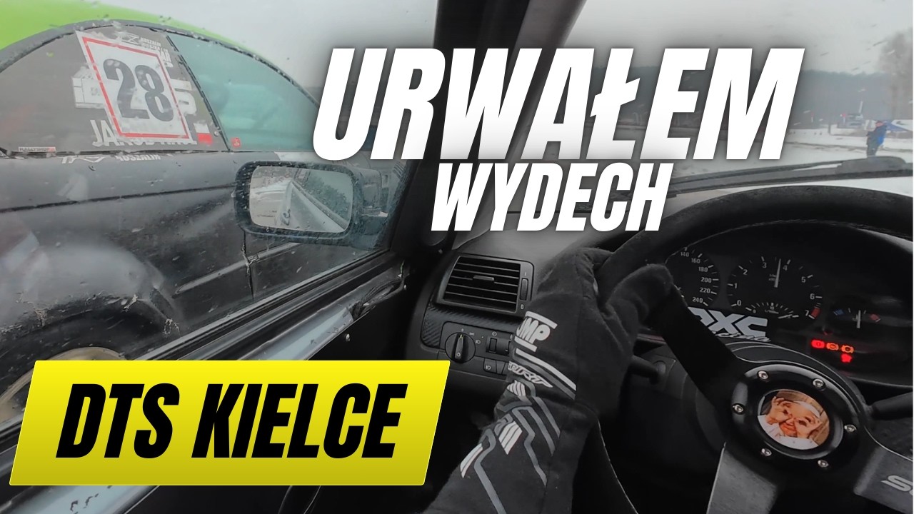 Urwałem wydech w ostatnim przejeździe! DTS RD4 - Tor Kielce