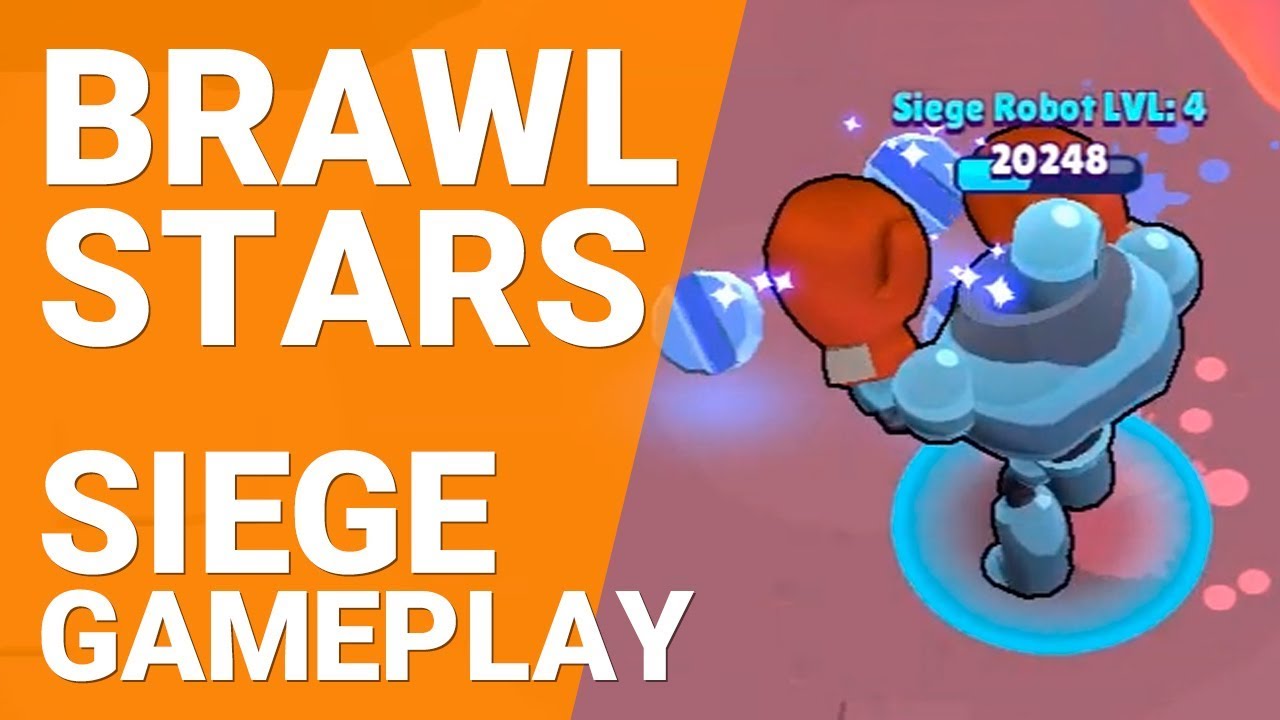 Brawl Stars - Siege Mode Gameplay [1080p/60fps]