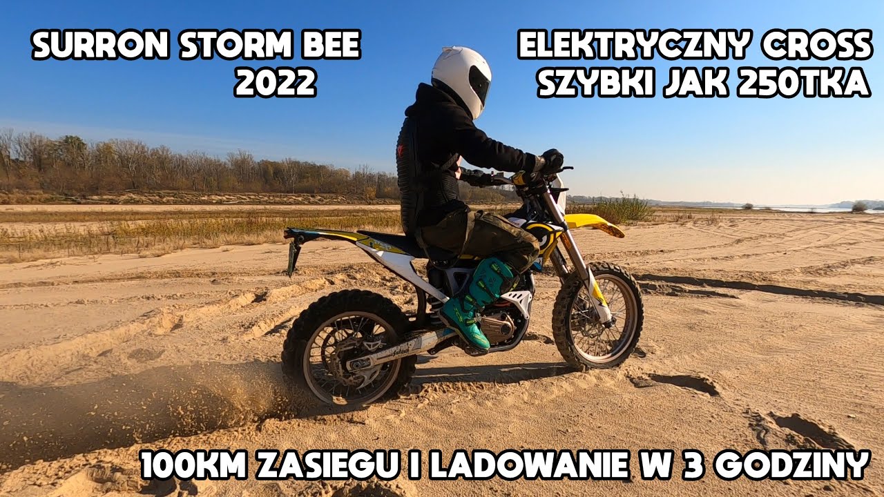 Elektryczny Cross szybki jak 250tka! 250nm momentu! Surron Storm Bee 2022 Test Upalanko Recenzja