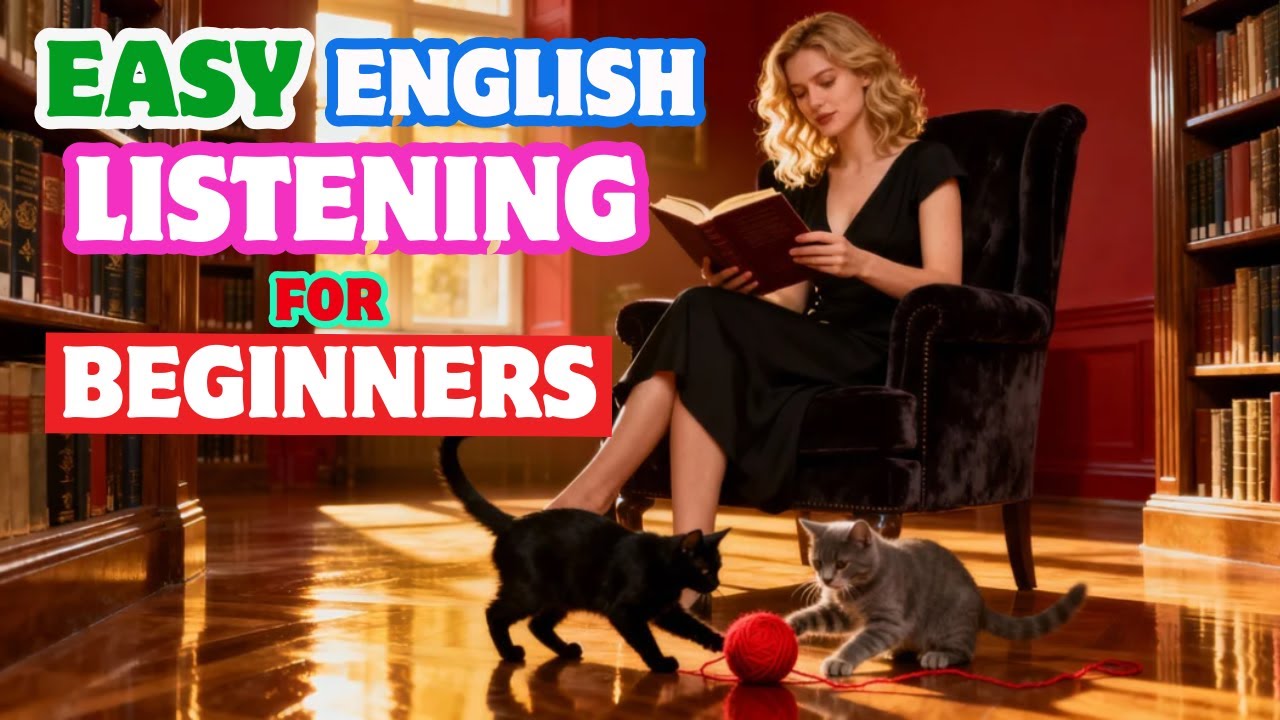 Easy English Listening for Beginners l English Listening Practice Easy and Slow