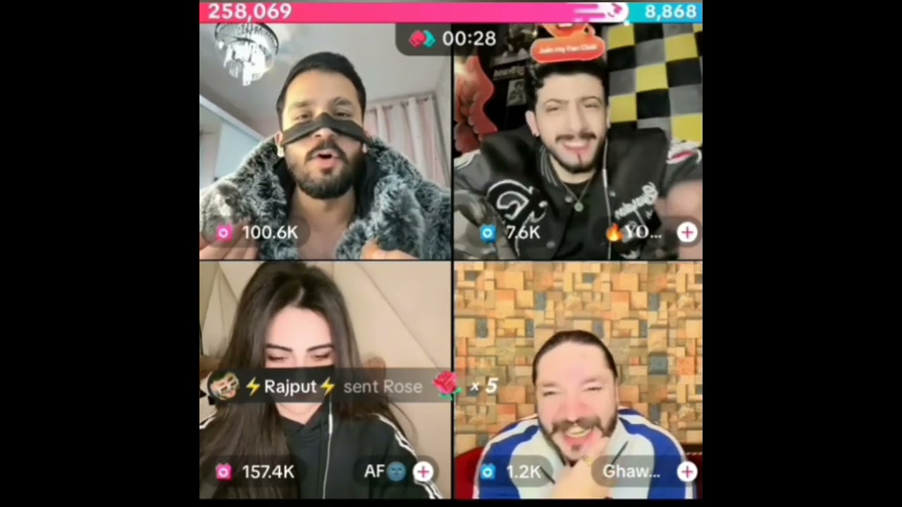 Funny fight tiktok live || rajjab butt vs yoman|| 😂🤣