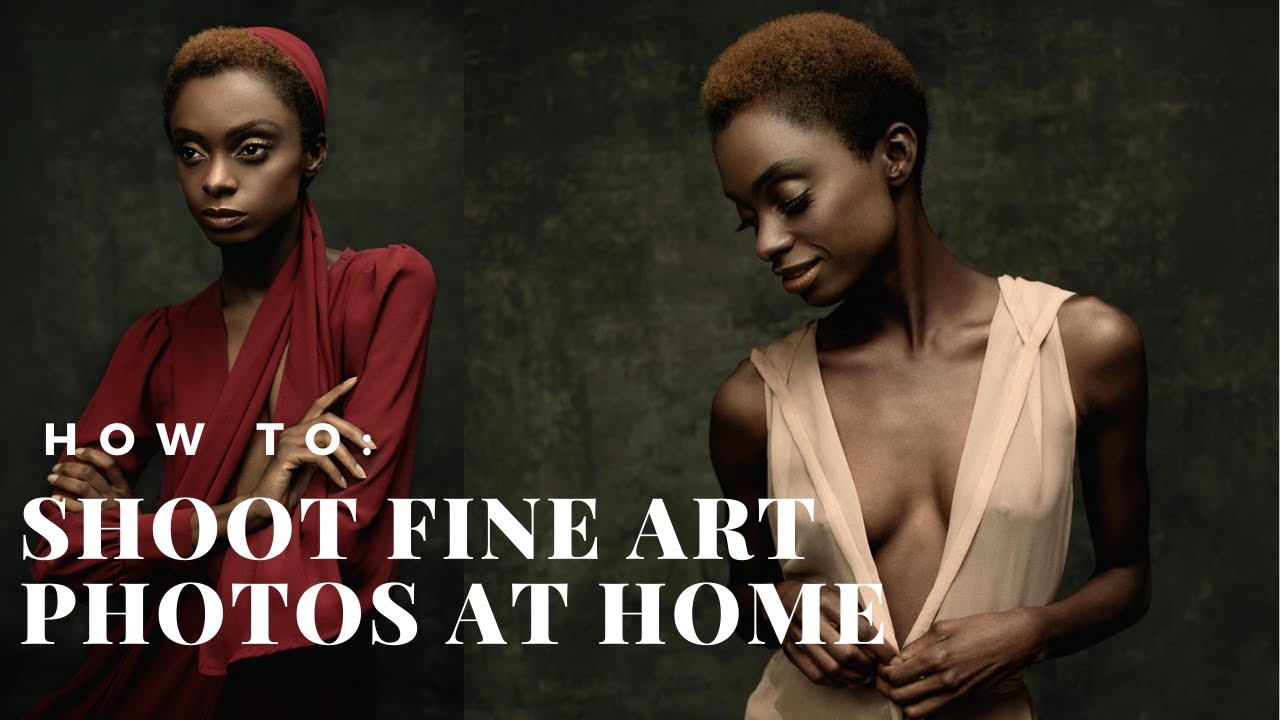 How to shoot fine art portraits in your home.