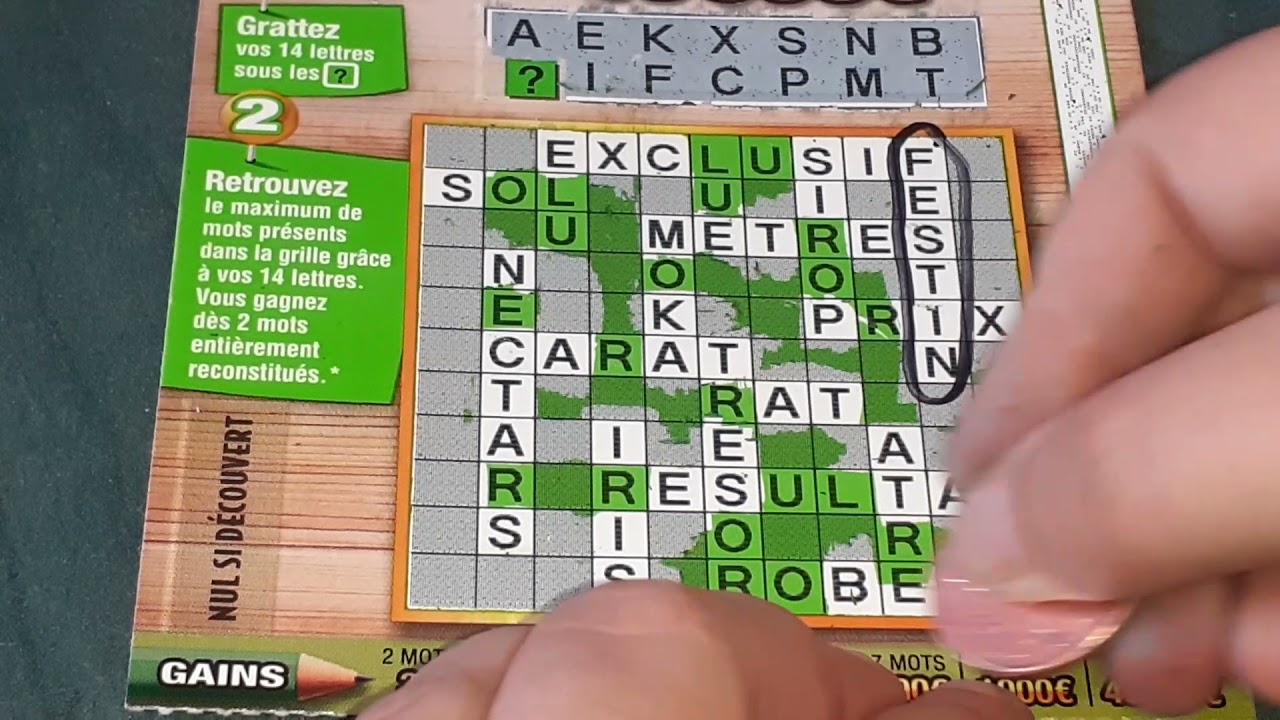 On continue les mots croisés