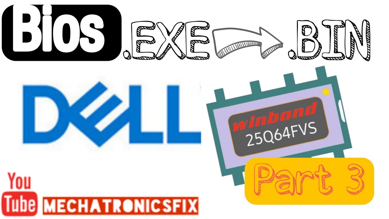 DELL New Bios Extraction Tool || Optiplex 9010 || EXE to BIN