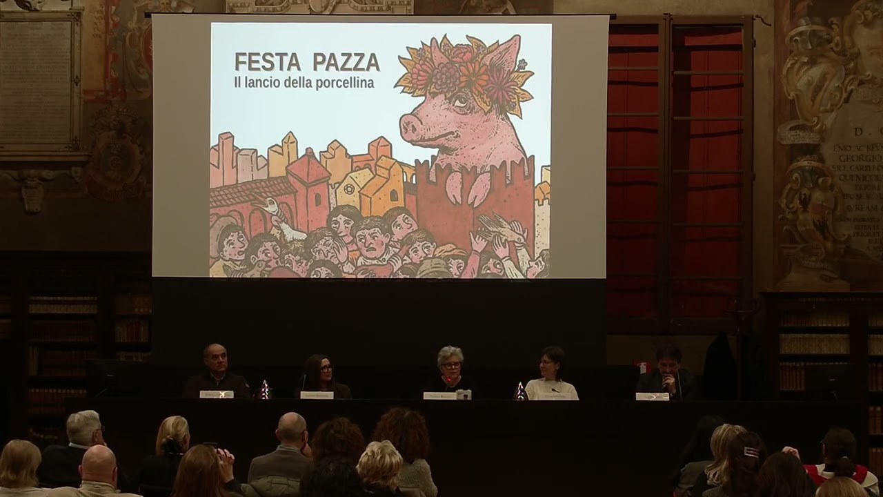 Festa pazza. Il lancio della porcellina