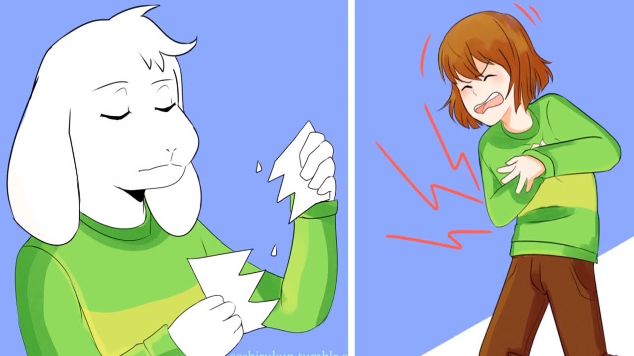 ASRIEL! Don't be mean. (Undertale Comic Dub Compilation)