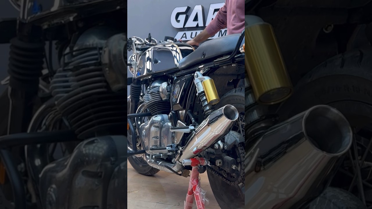 BMC + Red rooster performance exhaust 😍💥Best Performance combo for GT650 💯 #soulrider #gt650