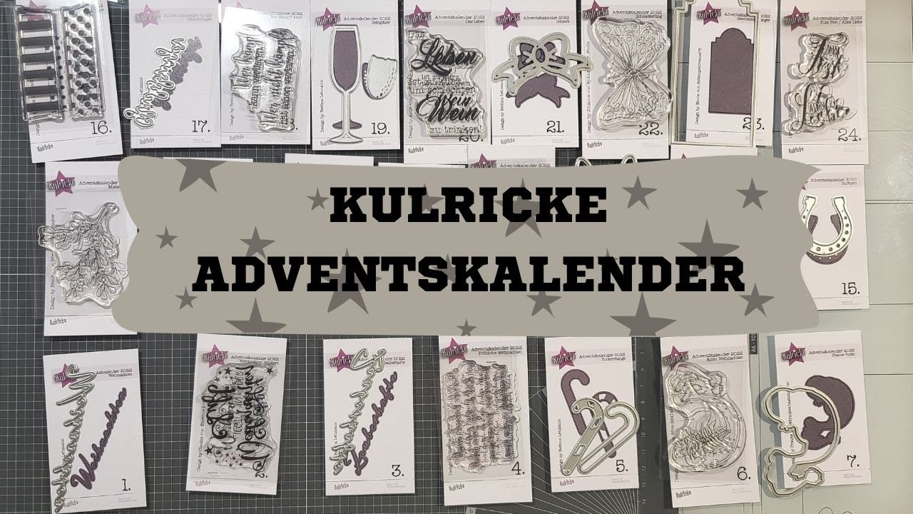 KULRICKE ADVENTSKALENDER 2022 | Der Inhalt meines Kalenders