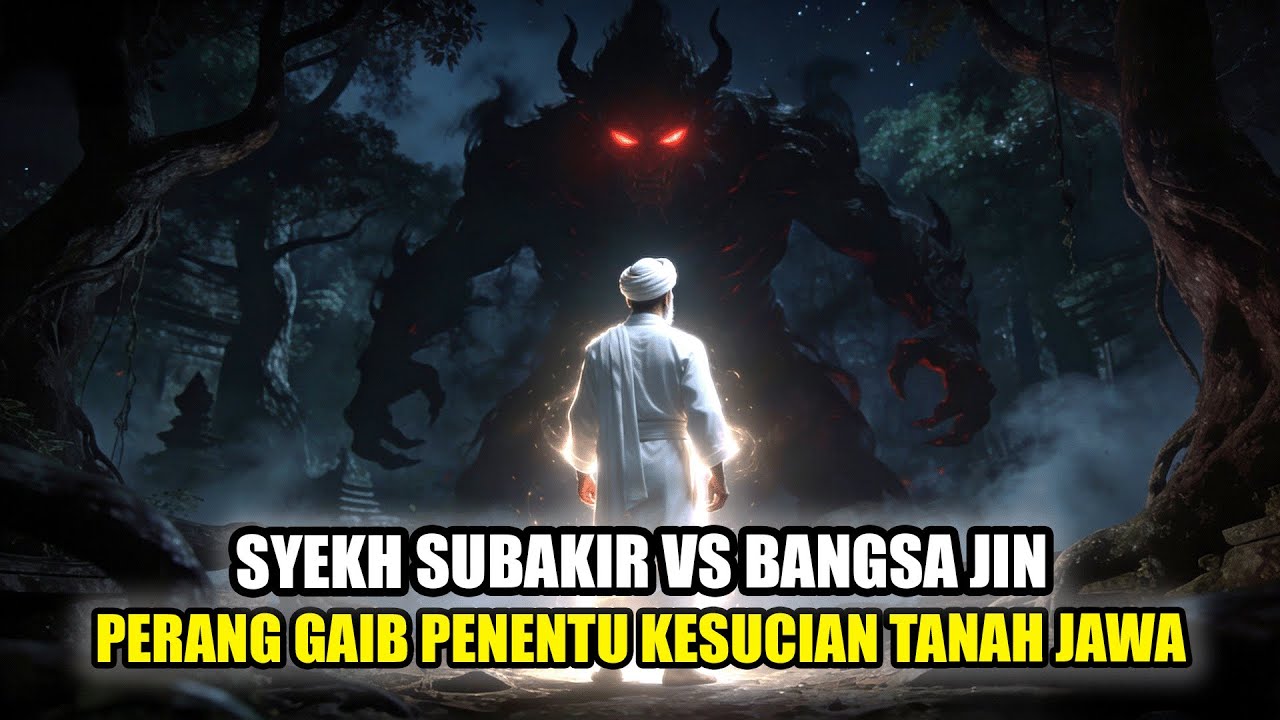 Syekh Subakir vs Bangsa Jin‼️ Perang Gaib Penentu Kesucian Tanah Jawa