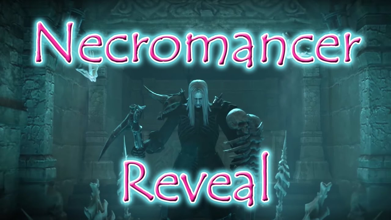 DIABLO 3 NECROMANCER REVEAL! Death is Rising Once Again!