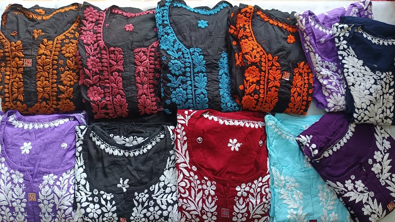CHIKANKARI BIG SIZES KURTIS..S TO 5XL..MODAL & RAYON SETS.. 8547442213