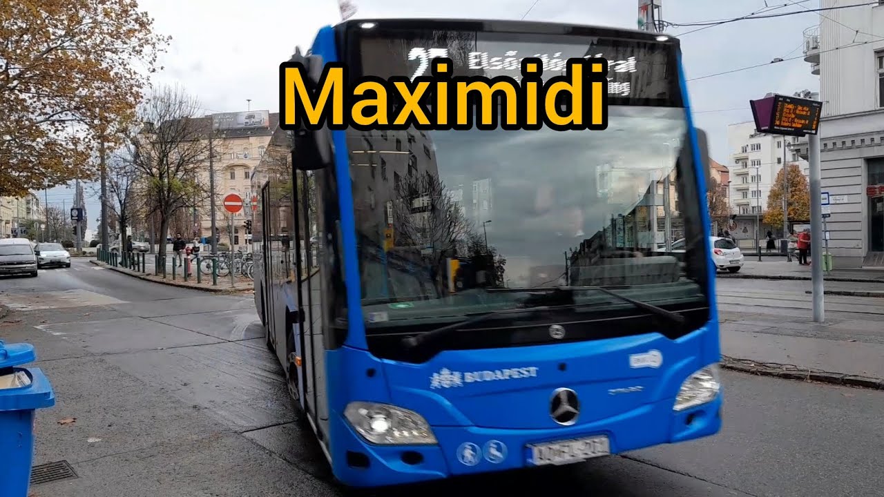 Utazás a Maximidi Citaro C2K-val a 27-es vonalon 