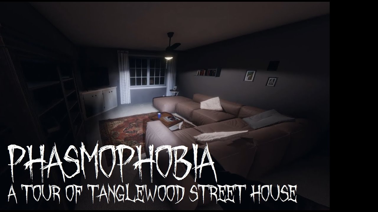 A Tour of Tanglewood Street House Map in PHASMOPHOBIA