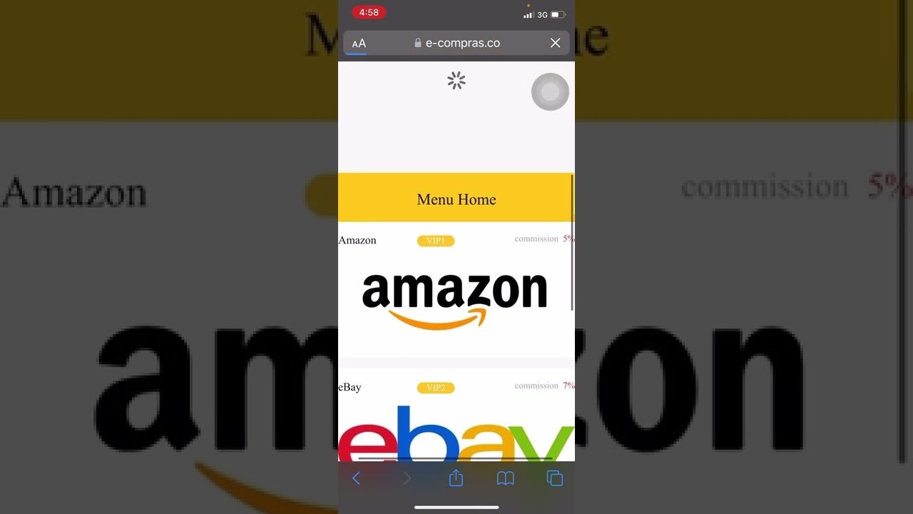 Ecompras.co Scam Website Don&rsquo;t Create Account. Daliy earning Website exposed. Fake earning scamming