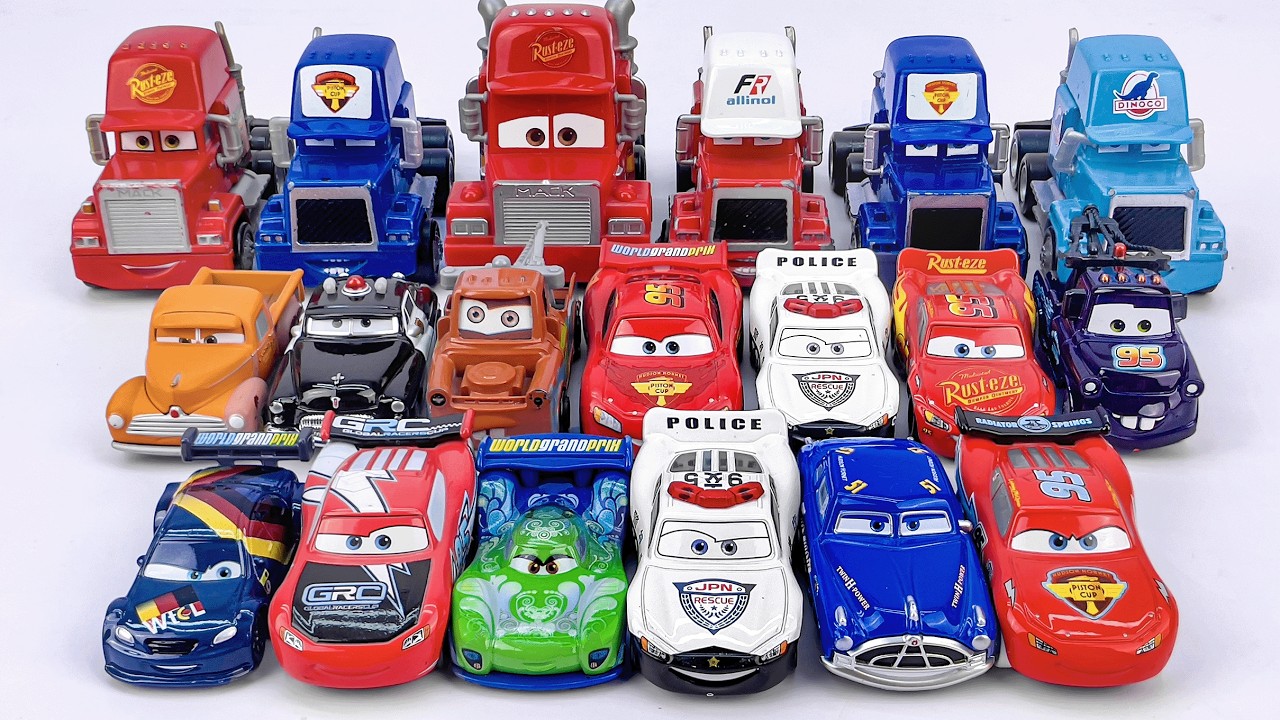 Disney Pixar Cars Unboxing Review | Mega Collection of Lightning McQueen Toy Cars