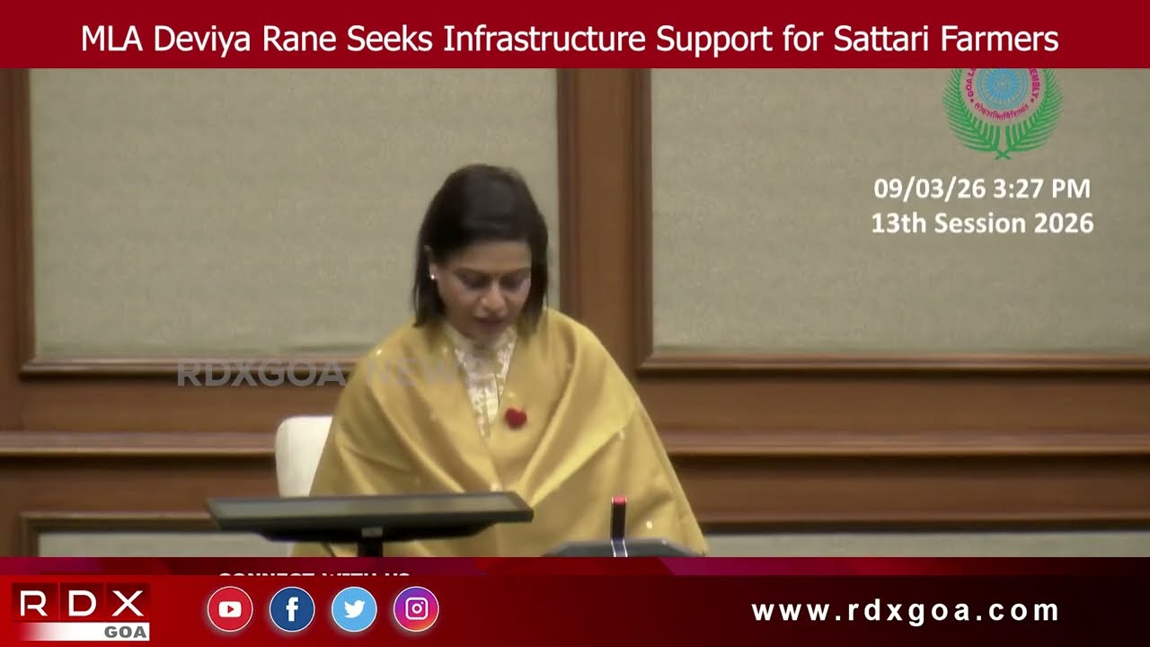 MLA Deviya Rane Seeks Infrastructure Support for Sattari Farmers
