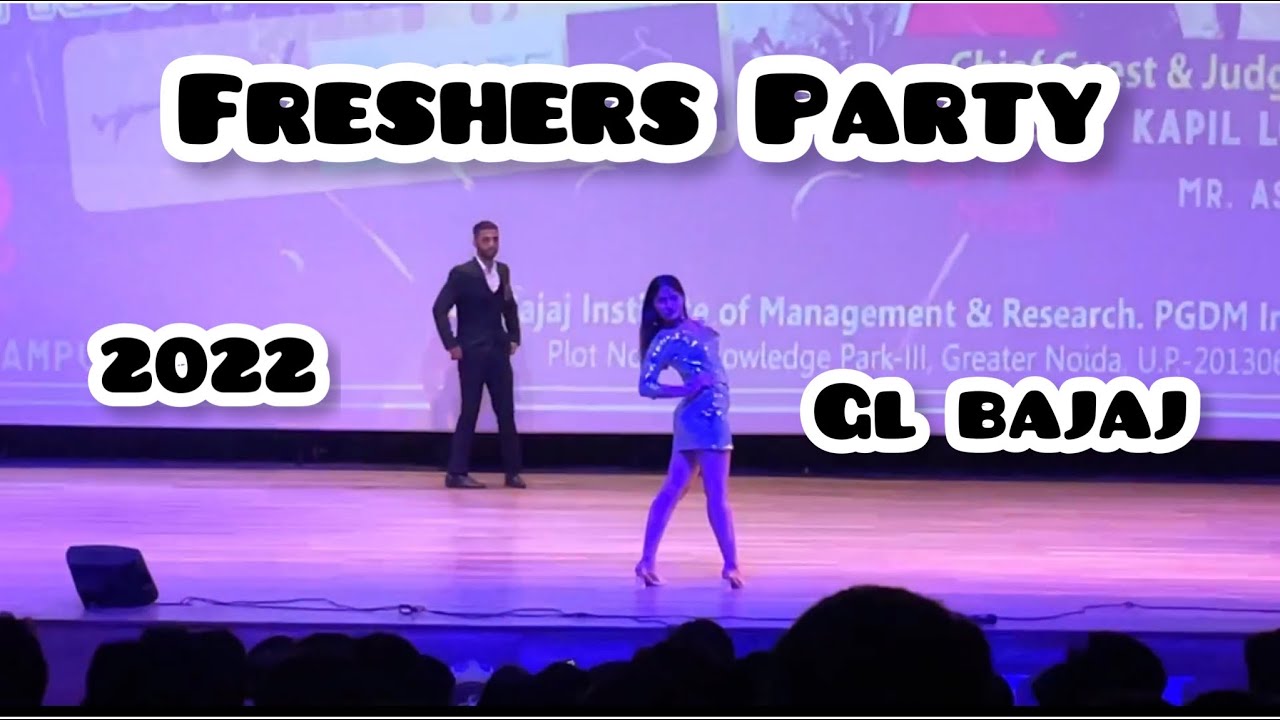 FRESHERS PARTY AT GL BAJAJ | PGDM BATCH 2022-24 | GREATER NOIDA | SAURABH6020