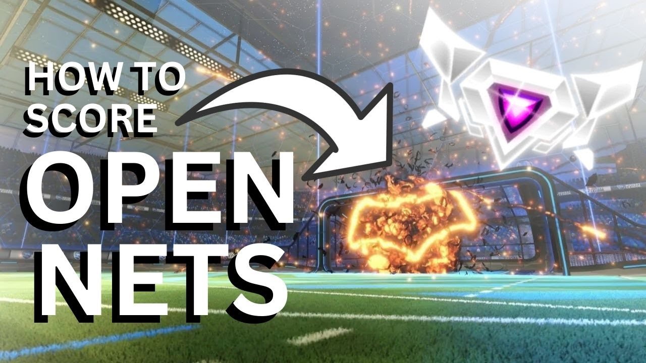 Rocket League How to Score Open Nets in 25 seconds │ nebpolar_rl