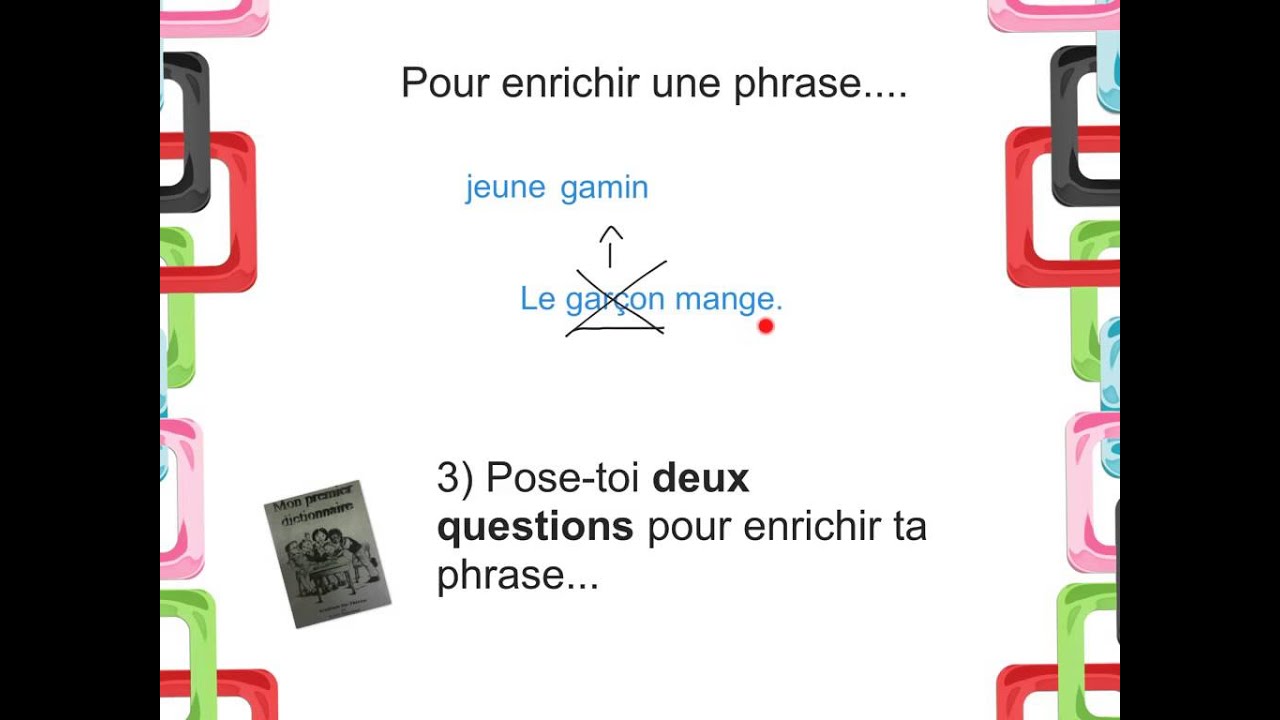 Enrichir une phrase