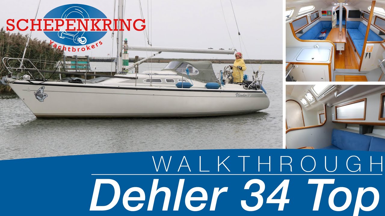 Dehler 34 for sale | Yacht Walkthrough | @ Schepenkring Lelystad