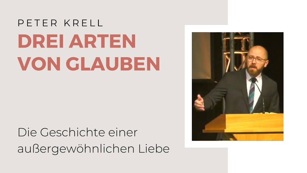 Drei Arten von Glauben | Rut 1,6-22 | Peter Krell