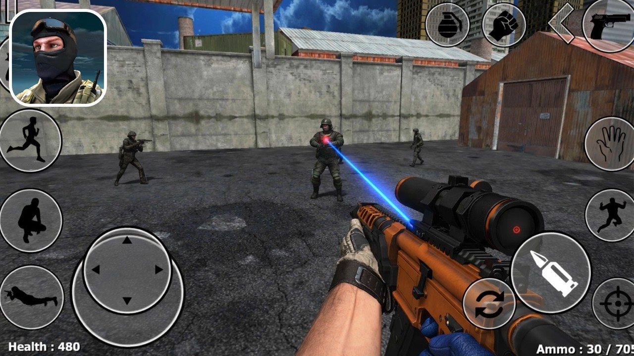 Frontline Blaster - Commando Shooter Shooting Missions - Android Gameplay #2