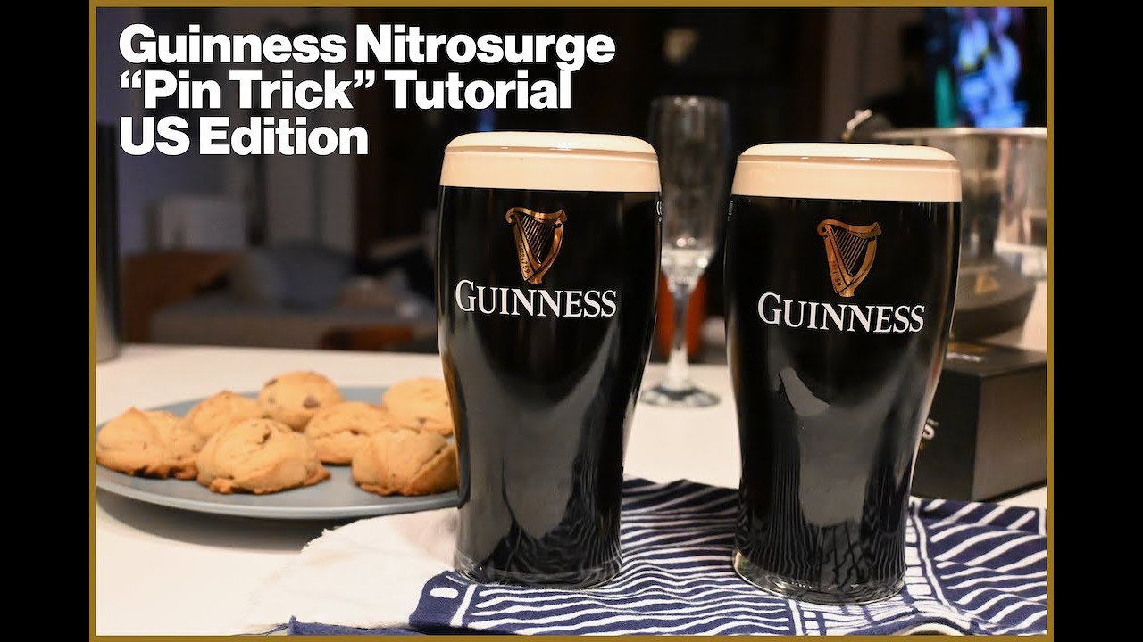 Guinness Nitrosurge Pin Trick Tutorial - US Edition