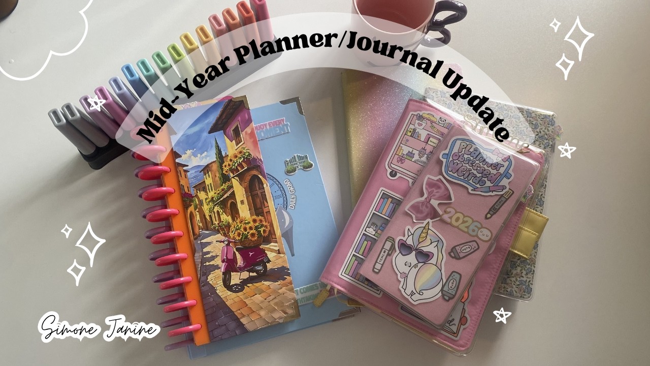 Mid Year Planner Check-In | Hobonichi Hon & Weeks, Daily Grind Planner