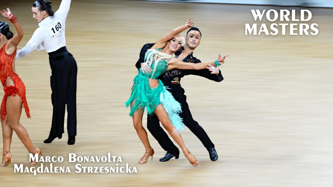 Marco Bonavolta & Magdalena Strzesnicka - Samba Latin Dance | World Masters Innsbruck