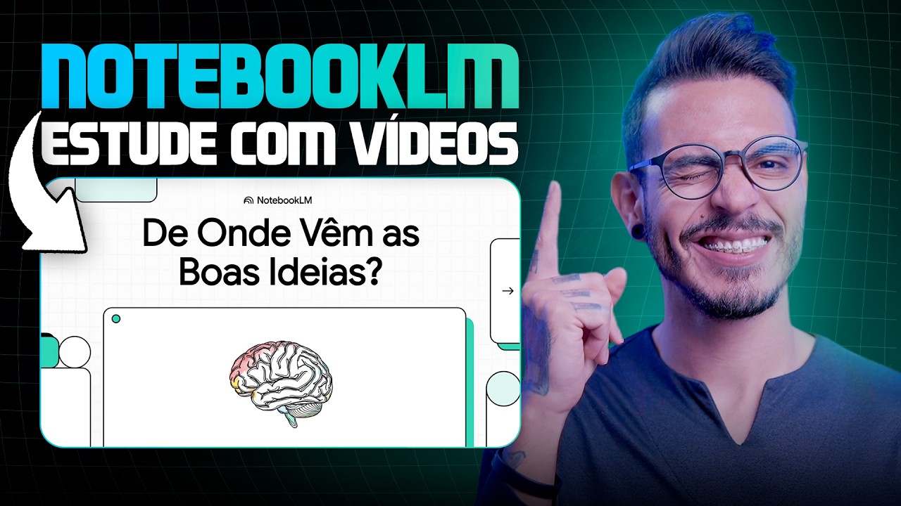 Use essa IA para Aprender (ou Ensinar) com VÍDEOS (NotebookLM) 🤯