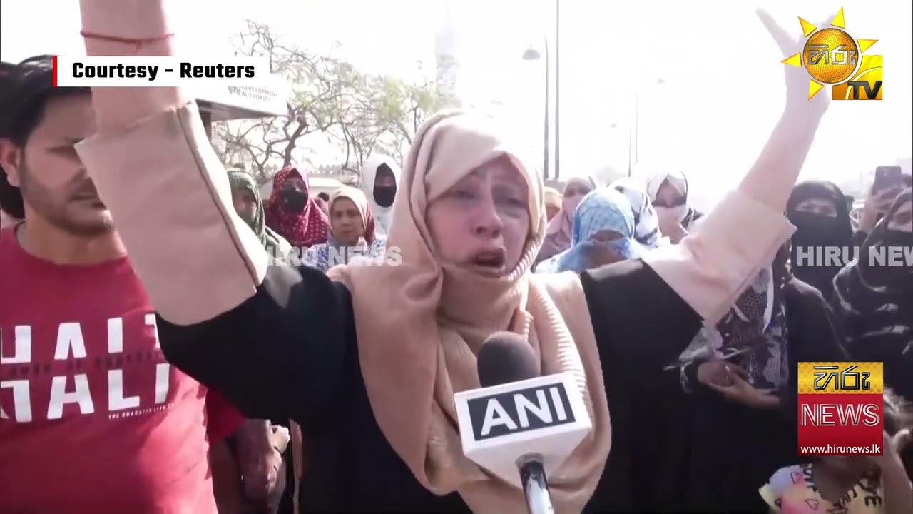 කමේනිගේ ඝාතනයෙන් පසු ඉන්දියාව පුරා විරෝධතා - Hiru News