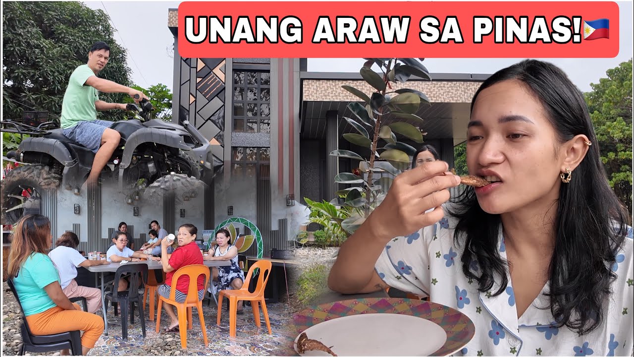 UNANG ARAW SA PINAS!🇵🇭 Dutch-filipina couple