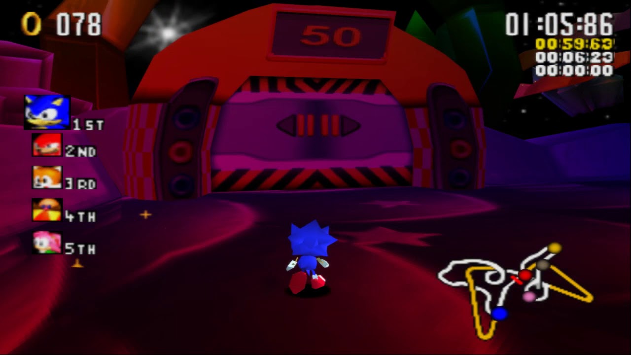 Sonic R (SAT) walkthrough - FINAL - Radiant Emerald