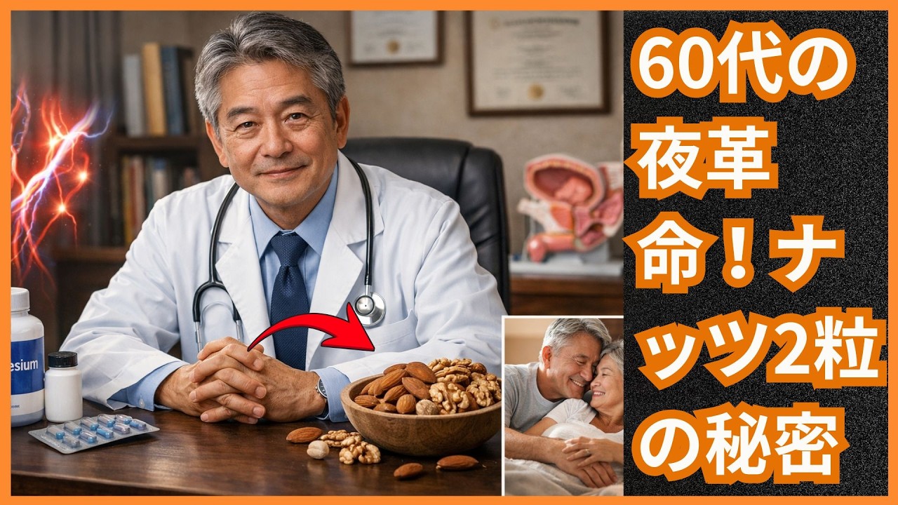 マグネシウム不要？夜に食べたい2種のナッツで健やかな自信を応援