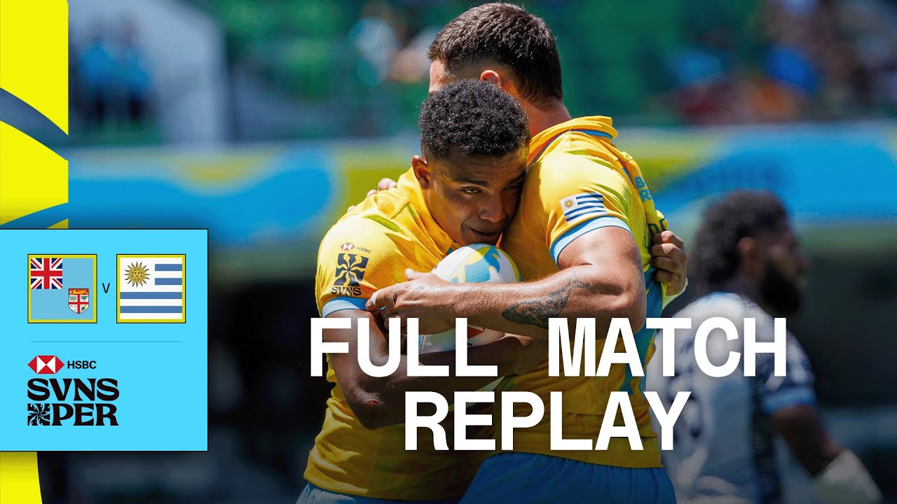 UNBELIEVEABLE comeback 🤯 | Fiji v Uruguay | Perth HSBC SVNS 2025 | Full Match Replay