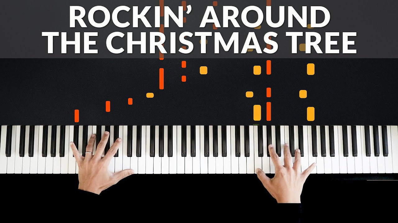 Rockin' Around The Christmas Tree - Brenda Lee | Tutorial of my Piano Cover