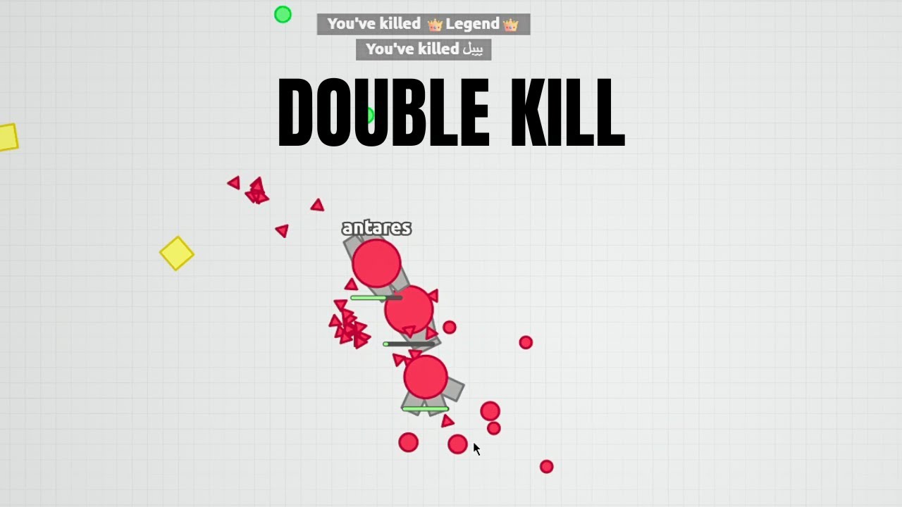 i got 11 KILLS in this game! #diepio #competitivegaming #gamefootage #gaming #speedrun #gameplay