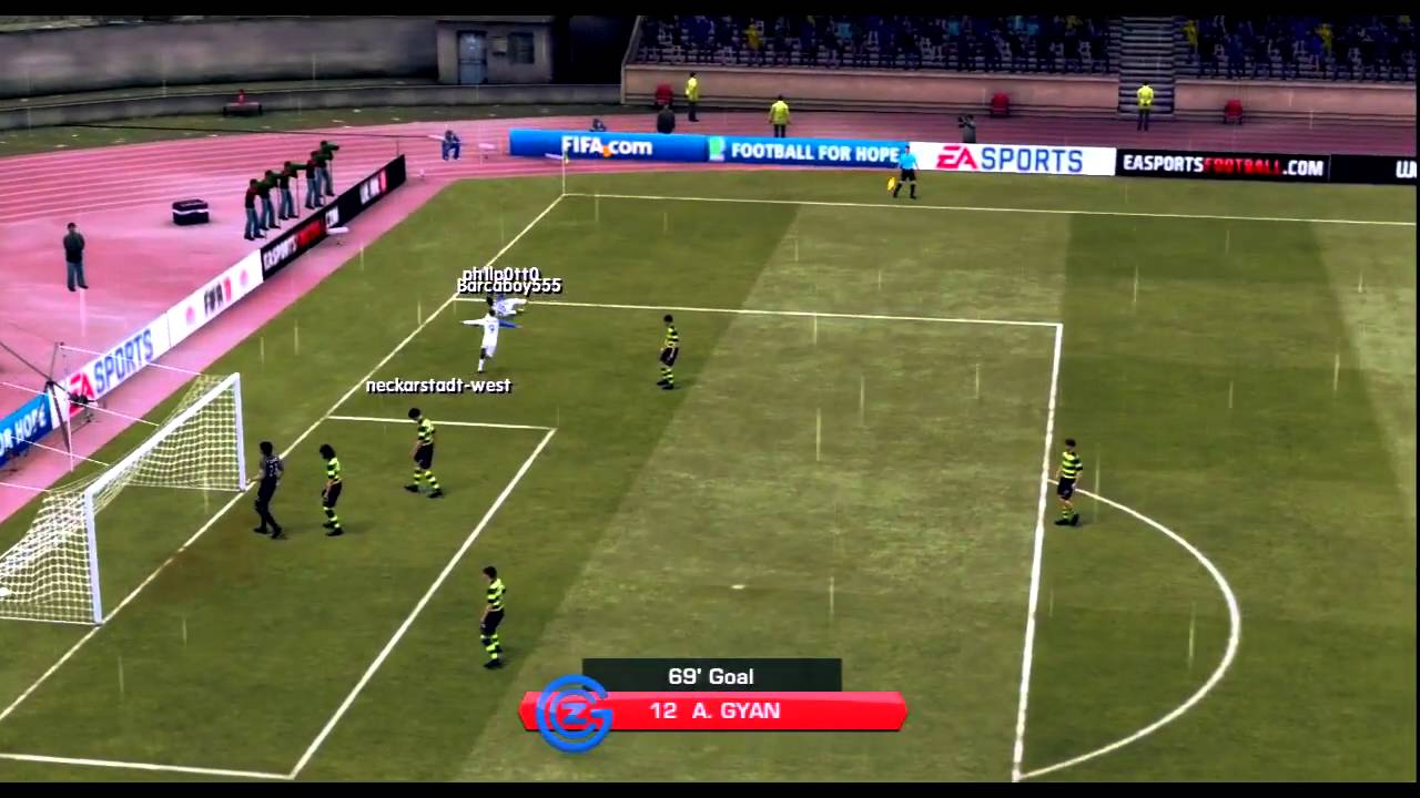 Fifa 11 - Online Pro Clubs Goals Compilation feat. Barcaboy