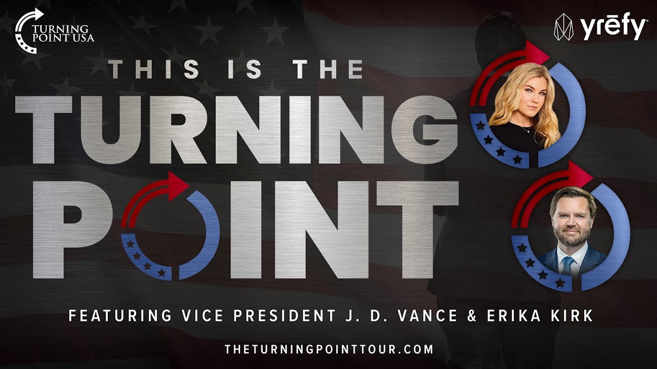 WATCH LIVE: This Is the Turning Point Tour ft. Vice President JD Vance