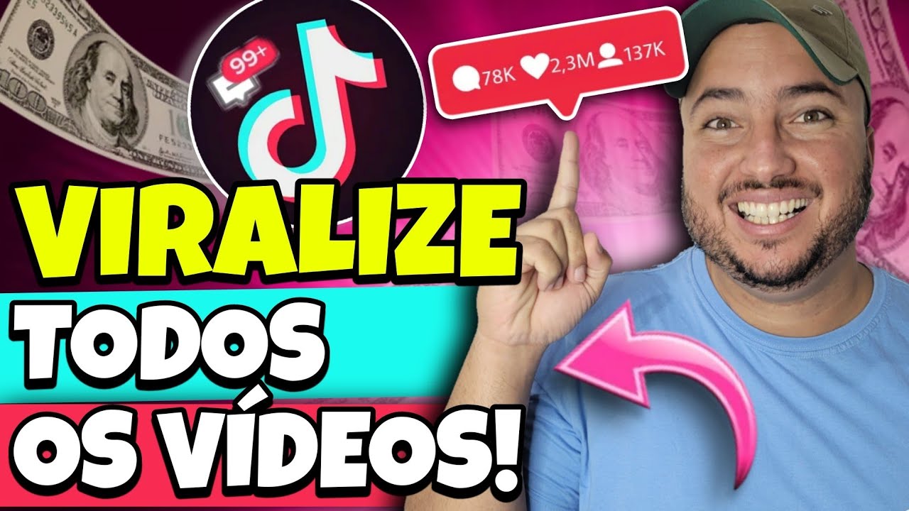 Como VIRALIZAR no TIKTOK com o PRIMEIRO VÍDEO! Seguidores e Visualizações REAIS! 2023