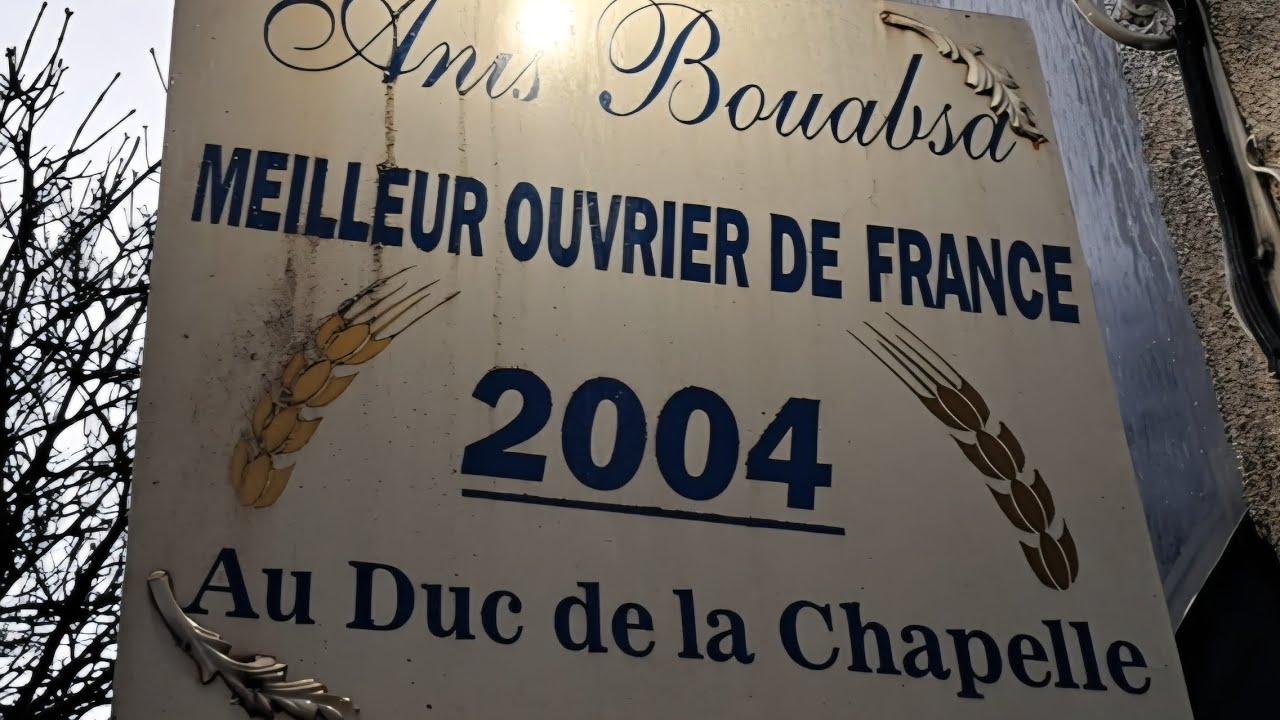 ANIS BOUABSA Meilleur boulanger de #France  Paris 18 eme